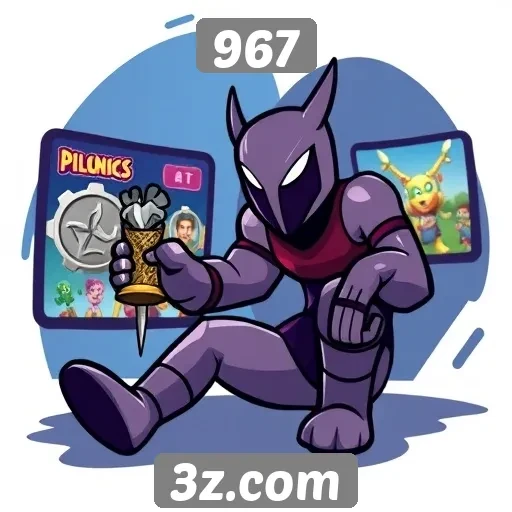 Tendências de popularidade de jogos no site 967